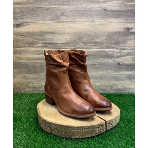 Timberland Women - Size 11 - Tan Ankle Zipper Boots Style A2448 - Picture 1 of 12