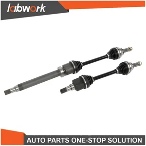 Labwork Pair Front CV Axle Shaft Assembly Set 2000-2011 For Ford Focus 2.0L 2.3L - Picture 1 of 11