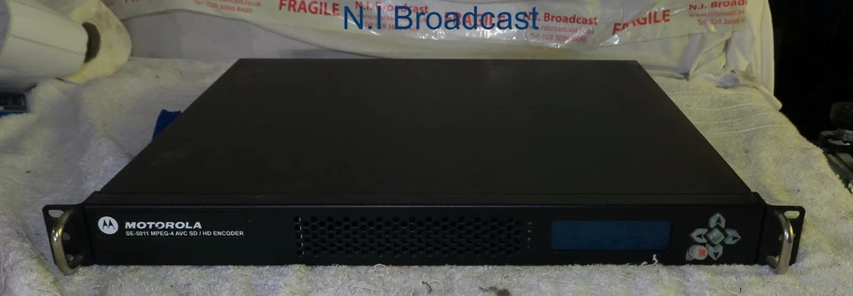 Motorola se-5011 h.264 mpeg 4 HDSDI codificador ip (varios disponibles)  Foto 1 de 4