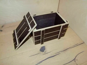 Holz Kisten aus Wasserfesten Siebdruck. Stabil und Langlebig. Neuware, Günstig M - Bild 1 von 6