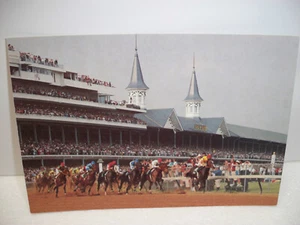 Vintage Postkarte Churchill Downs Kentucky Derby unbesendet - Bild 1 von 2
