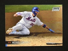 2021 Stadium Club Chrome Base #163 Michael Conforto - New York Mets