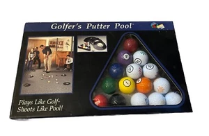 Vintage 2000 NIB Dennco 531 Golfers Putter Pool Plays Like Golf-Shoots Like Pool - Picture 1 of 2