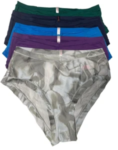 Victoria Secret PINK Hipsters Womens Medium Stretch 5 Pair Pack Multicolor - Picture 1 of 2