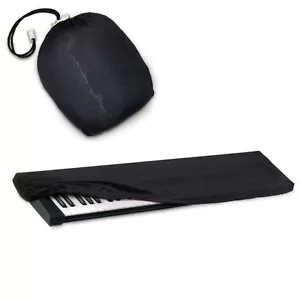 Elástico Negro Guardapolvo Con / Bolsa Para Casio 76-88-Key Piano Digital - Imagen 1 de 6