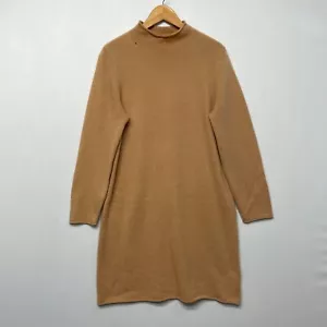 Magaschoni Damen Langarm 100% Kaschmir Pullover Kleid Größe Large M275 -24 - Bild 1 von 18