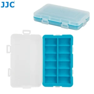 Caja de almacenamiento de batería resistente al agua JJC para 12 baterías CR2 CR15H270 - Imagen 1 de 12