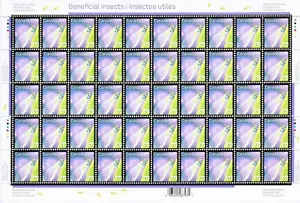 Canada Stamps Sheet of 50, Golden-Eyed Lacewing, #2235 with error MNH - Picture 1 of 1