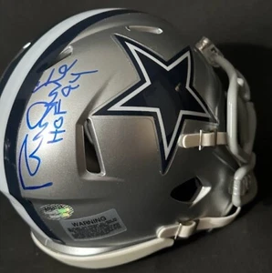 Randy White HOF 94 Signed Dallas Cowboys Speed Mini Helmet (Schwartz) - Picture 1 of 8