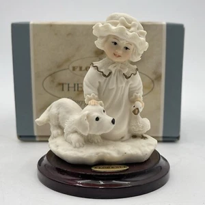 Figura de amor de cachorro Giuseppe Armani 0114F regalo para miembros 1998 firmada por Capodimonte - Imagen 1 de 11