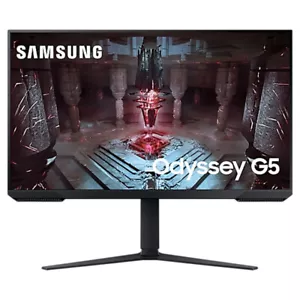 SAMSUNG LS32CG510EEXXY, 32 " Odyssey G5 QHD Flat Serious Gaming Monitor 165Hz - Picture 1 of 9