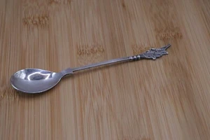 Vintage '830' Silver Cyprus Hallmarked Map Souvenir Spoon 11.2g - Picture 1 of 3