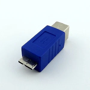 1x USB 3.0 B Buchse auf Micro B Stecker Konverter Adapter Stecker High Speed - Bild 1 von 9