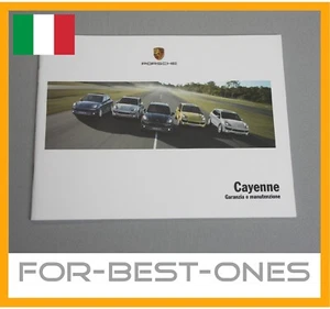 Italiano Porsche Cayenne 958 92A Garanzia Manutenzione supp manuale Serviceheft - Bild 1 von 9