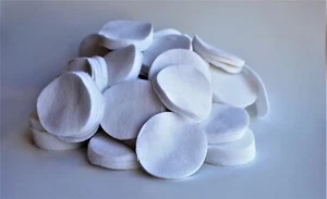 .38-.45 CAL/410 GA/8-9MM DRY 2 1/4" ROUND COTTON PATCHES QTY. 1,000 / EMSS1012T - Picture 1 of 6
