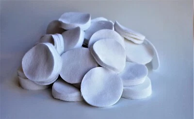 .38-.45 CAL/410 GA/8-9MM DRY 2 1/4" ROUND COTTON PATCHES QTY. 1,000 / EMSS1012T - Image 1 of 4