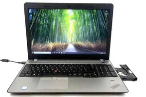 Lenovo Thinkpad E570 Laptop. i5-7200U@2.50GHz. 16GB RAM, 256GB NVME. Win 11 - Picture 1 of 2