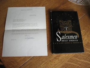 Salesmen Built America hc book George Hughes letter signed Hotpoint - Picture 1 of 6
