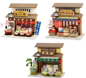 3 pcs Billy DIY Dollhouse Kit Japanese Kyoto Souvenir 8861,8862,8863 Miniature - Picture 1 of 8