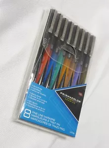 Prismacolor Premier Fine Line Marker 05 Assorted Colors, 8-Count - Picture 1 of 4