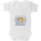 'Goldfish in Bowl' Baby Grows / Bodysuits (GR042441)