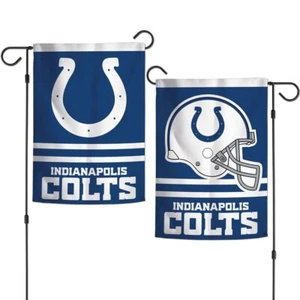 INDIANAPOLIS COLTS, 2/SIDED GARDEN FLAG FROM WINCRAFT - Picture 1 of 1