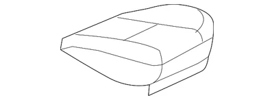 Funda de asiento original GM 25851690 Foto 1 de 2