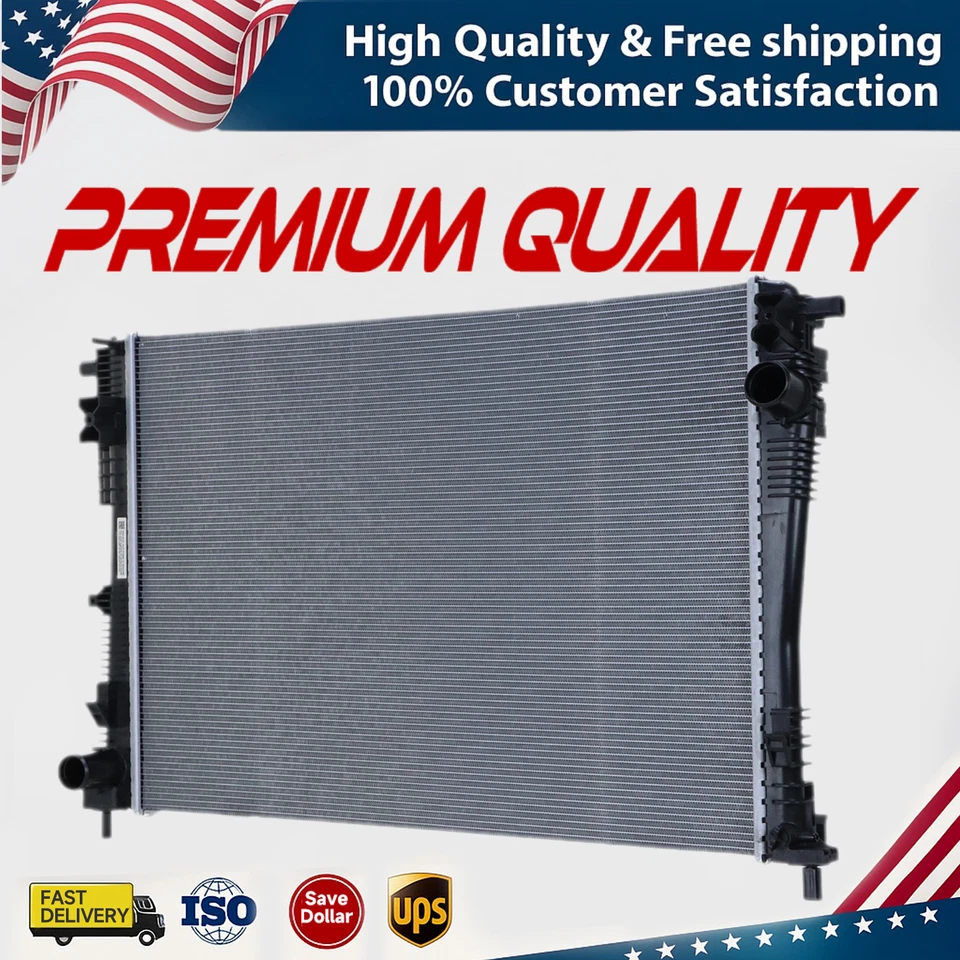 RADIATOR FOR 2017 2018 2019 2020-2023 Chrysler Pacifica 20-23 Chrysler Voyager - Image 1 of 4