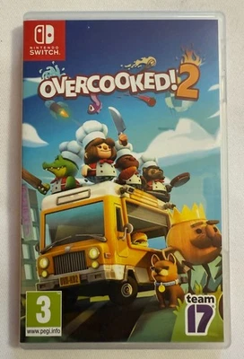 OVERCOOKED 2 COMPLETO EN BOÎTE NINTENDO SWITCH VERSIÓN FRANÇAISE COMO NUEVO Foto 1 de 3