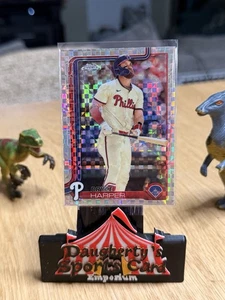 2025 Bryce Harper X-Fractor Topps Chrome Philadelphia Phillies #150 - Picture 1 of 2