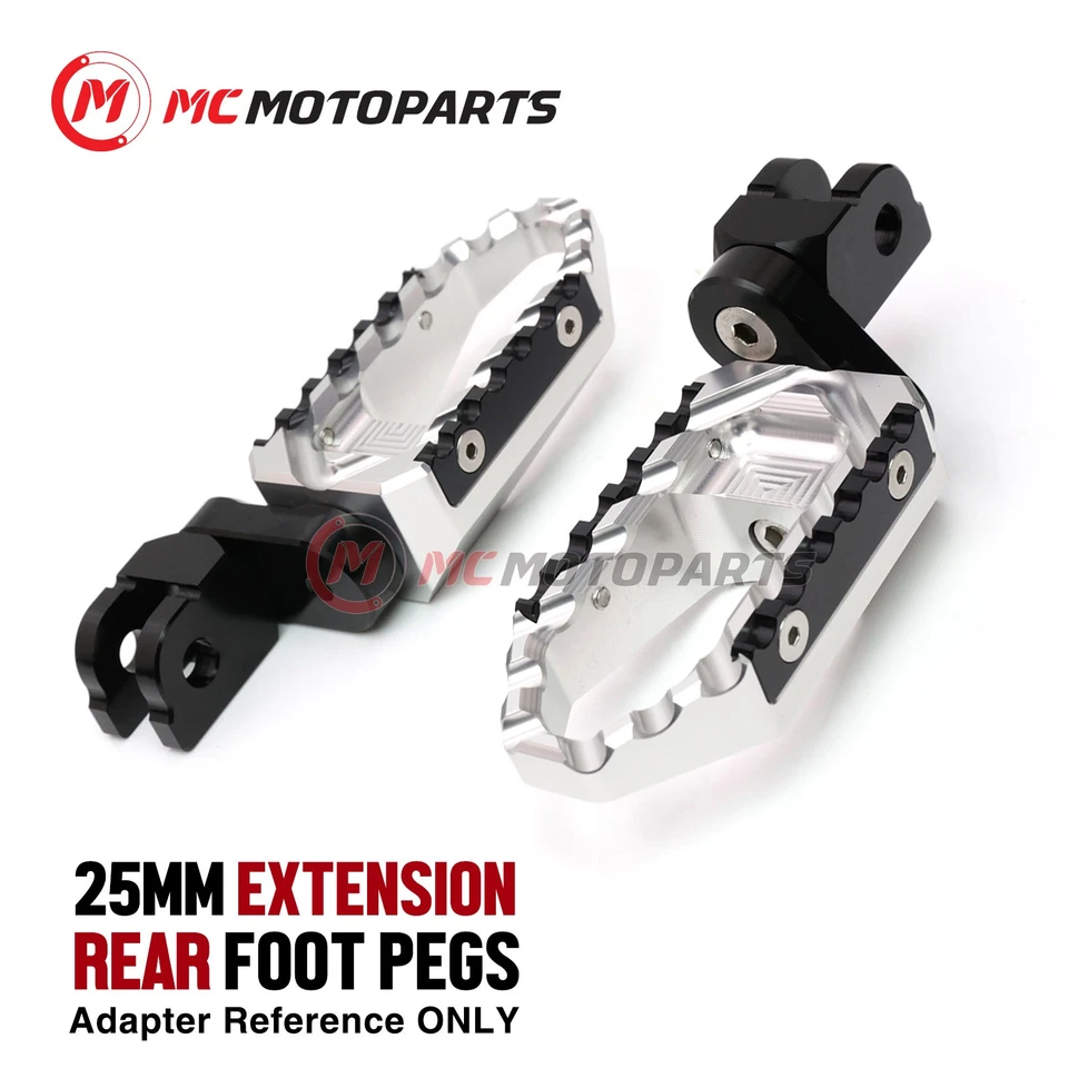 For Honda CBR 600 RR ABS 2005-2016 1in. Lowering Passenger Rear Wide Foot Pegs - Image 1 of 4