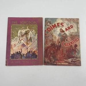 Lot of 2 1930s Watchtower Bible Tract Booklet Leaflets Jehovah's Witnesses - Picture 1 of 4