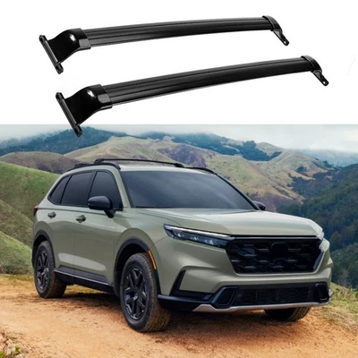 2Pcs Roof Rail Rack bar Crossbar Cross Bars Fits For Honda-CRV-CR-V-2023-2026 - Image 1 of 4