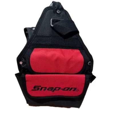Snap-on TB1OMP3 compact tool bag with 12 exterior and 9 interior pockets Orange - Image 1 of 4