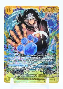 One Piece Karte - OP12-119 Bartholomew Kuma (SEC) Englisch NM/M - Bild 1 von 2
