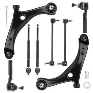 8PCS Front Lower Control Arm Ball Joint Tie Rod Sway Bar Kit for Dodge Chrysler - Picture 1 of 6