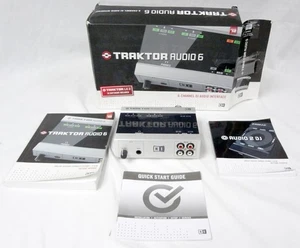 Native Instruments Traktor Audio 6 USB Audio Interface w/ Box & Manuals! - Picture 1 of 24