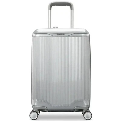 SAMSONITE Silhouette 18 23" Carry-on Expandable Hardside Spinner SILVER - Image 1 of 4