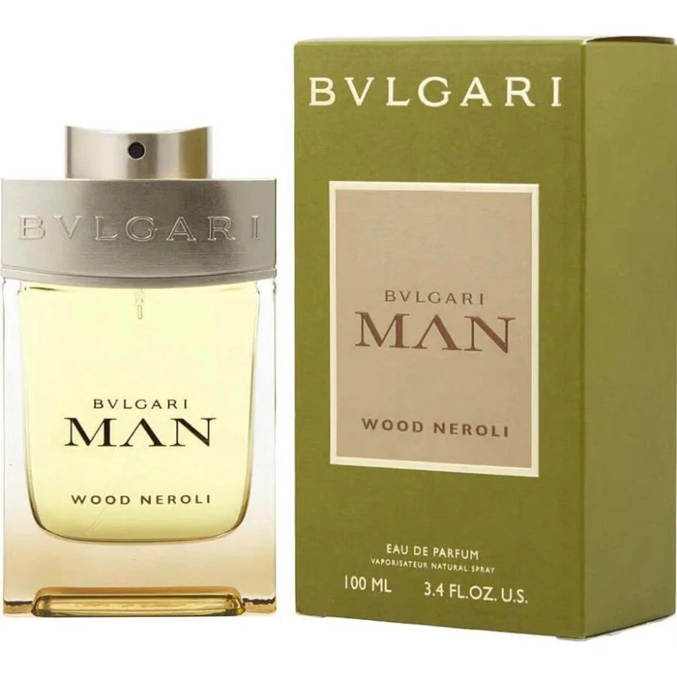 Bvlgari Hombre Madera Neroli Por Bvlgari Colonia para Hombres EDP 3.3 / 3.4 OZ Nuevo En Caja Foto 1 de 1