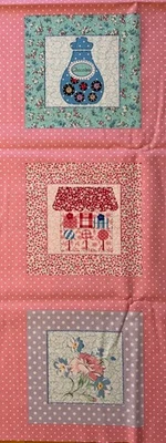 Patchworkstoff von Benartex, ca. 20,5 x 58,5 cm, 100% Baumwolle, neu - Bild 1 von 2