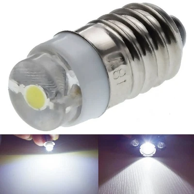 LED Bulb Flashlight Lamp Bulb 2 /10pcs Flashlight Replacement Bulb Super Bright - Image 1 of 4