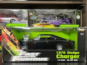 Modellino auto pressofuso ERTL Fast & Furious 1970 Dodge Charger scala 1/18 - Foto 1 di 6