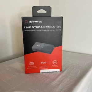 AVerMedia BU113 Live Streamer Cap 4K HDMI DSLR Karta przechwytywania wideo Fabrycznie nowa - Zdjęcie 1 z 5