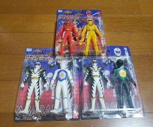 Abaranger Twin Set 3 Piezas 6 Figuras Super Sentai - Imagen 1 de 2