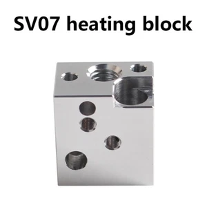 Quality Extruder Heating Block for SV07 Printer Highly Temperature Application - Afbeelding 1 van 8