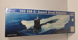 TRUMPETER 1:144 USS SSN-21 SEAWOLF ATTACK U-BOOT U-MODELLBAUSATZ SEALED BOX - Bild 1 von 5