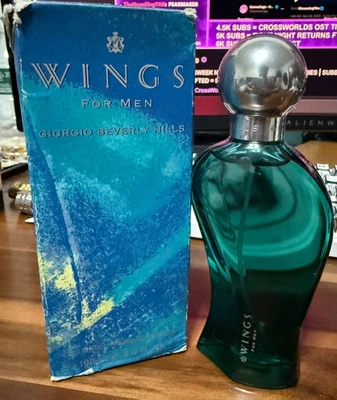 Alas para hombre Giorgio Beverly Hills 100 ML EDT spray vintage años 90 Foto 1 de 4