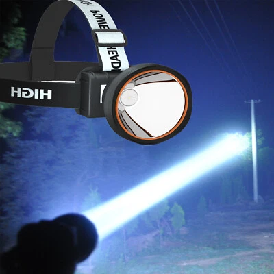 ODEAR Headlamp Bright LED Rechargeable Flashlight Head Light spotlight Torch - Image 1 of 4