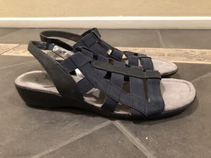 LifeStride Womens Theory Navy Slingbacks Size 11 (222144) - Picture 1 of 8