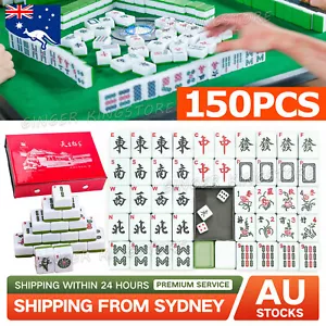 Large Heavy duty MahJong 144 tiles set with sign play Game box NEW - Picture 1 of 9